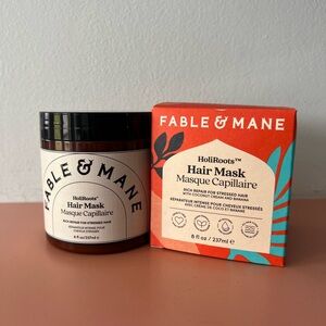 Fable & Mane HoliRoots Hair Mask BNIB Full size: 8 fl oz.